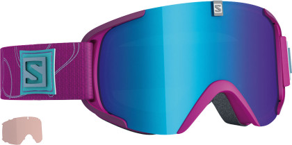 lyžařské brýle Salomon_L36802400_XVIEW_S_Extra_Lens_rasberry