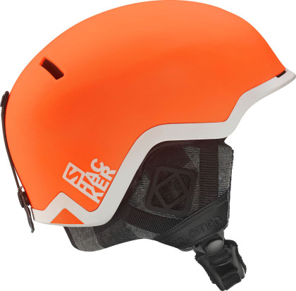 Lyžařská helma Salomon Hacker oranžová