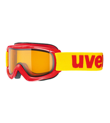 lyžařské brýle Uvex Slider červená goldlite