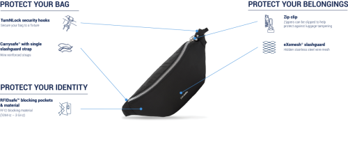 ledvinka Pacsafe Stylesafe Slingpack