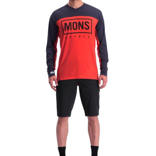 Mons Royale Redwood Enduro VLS - červená