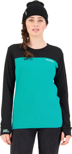 Merino triko Mons Royale Yotei BF LS