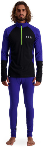 Merino triko Mons Royale Olympus 3.0 Half Zip