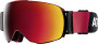 Lyžařské brýle atomic_REVENT_Q_ML_BLACK_RED
