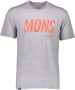 Mons Royale merino triko Icon T-Shirt Slant - šedá