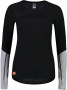 Mons Royale Bella Tech LS - černá/šedá