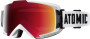 Lyžařské brýle atomic_SAVOR_ML_WHITE_MID_RED