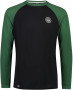 Mons Royale Icon Raglan LS - pine / black