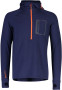 Merino mikina Mons Royale Traverse Midi Half Zip Hood