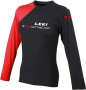 dámské triko s krátkým rukávem Leki Longsleeve Red Ladies
