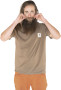 Armada Patch Tee - hnědá