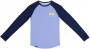 Mons Royale Groms LS - navy / blue fog