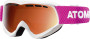 Juniorské lyžařské brýle atomic_SAVOR_JR_WHITE_ORANGE